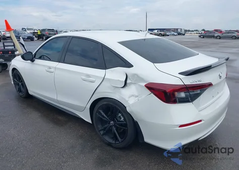 2025 Honda Civic Si Base W/High Performance Summer Tires/ z USA, uszkodzony, nr VIN 2HGFE1E52SH472982